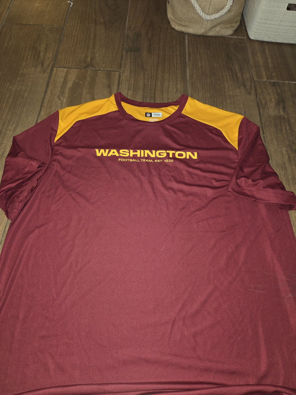Washington Maroon & Gold Short-Sleeve Team Jersey